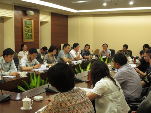 管理体系论坛分组讨论现场